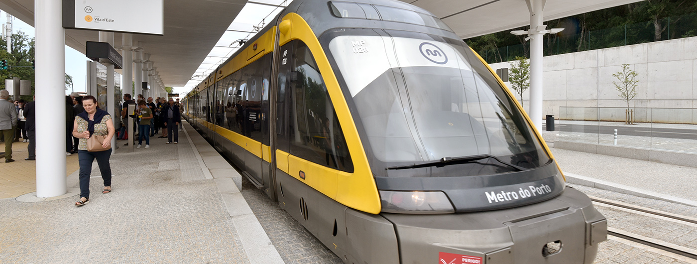 Metro já circula entre Santo Ovídio e Vila d’Este