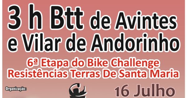 3h de BTT de Avintes e Vilar de Andorinho