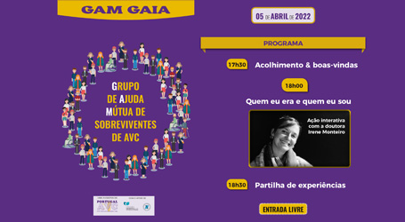 Grupo de Amigos de Gaia ajuda pessoas que sofreram AVC