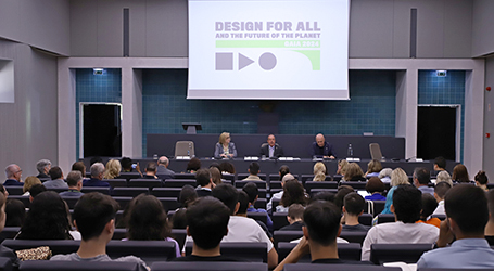 Gaia discutiu princípios do design inclusivo no contexto do desenvolvimento global sustentável