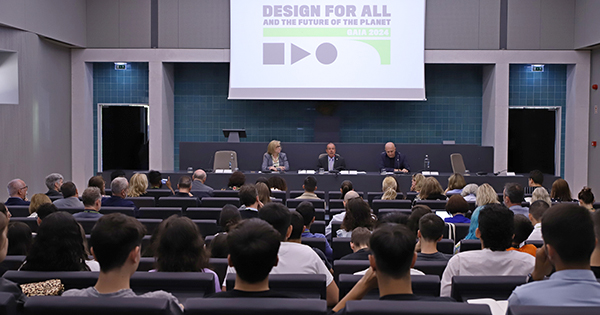 Gaia discutiu princípios do design inclusivo no contexto do desenvolvimento global sustentável
