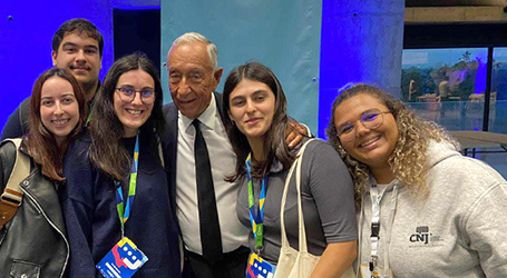 Gaia no Encontro Nacional de Juventude 2024